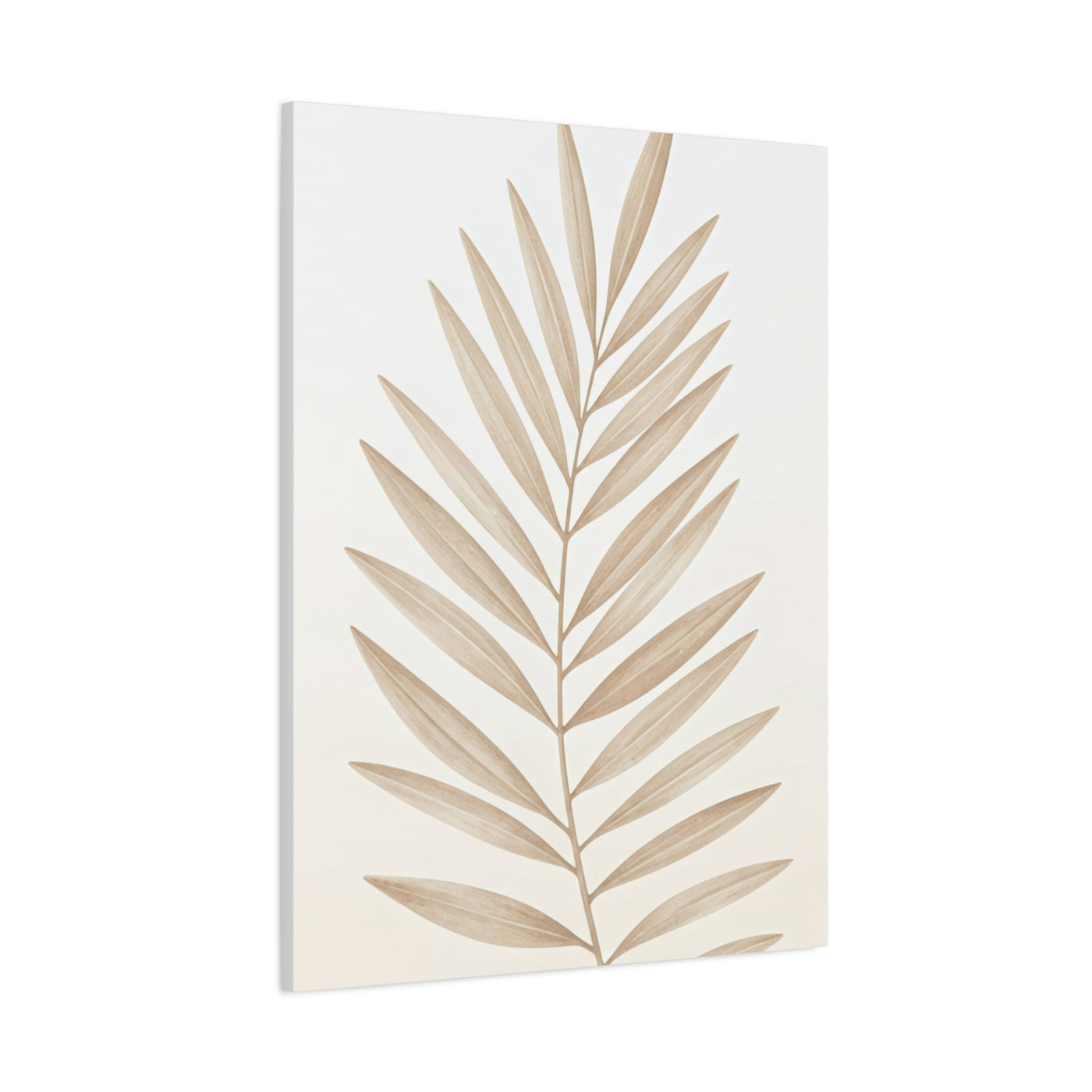 Neutral Palm Silhouette Wall Art & Canvas Prints