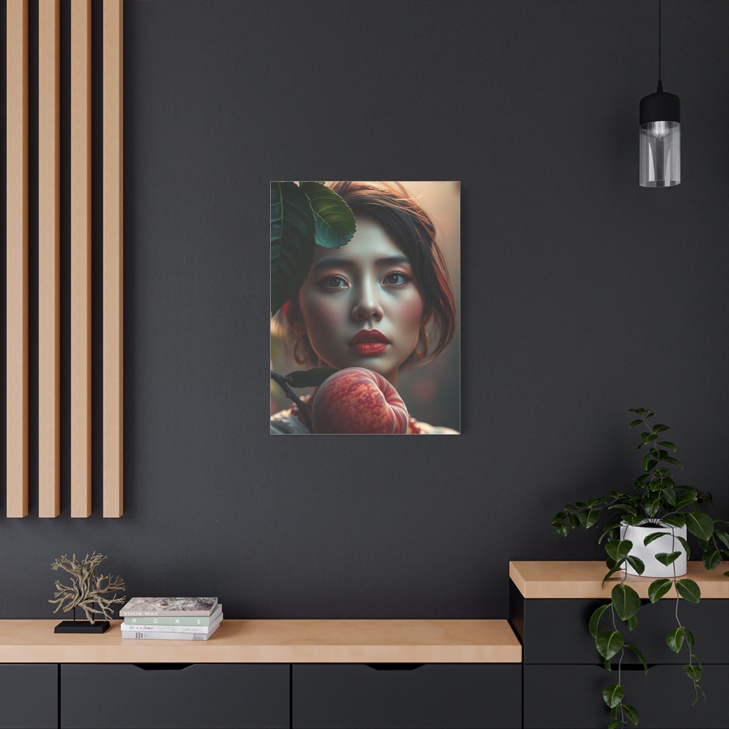 Supreme Peach Art Beautiful Collection Wall Art & Canvas Print