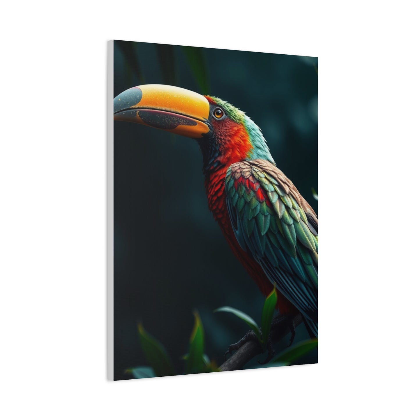 Tropical Birds Art Supreme Canvas Wall Art & Canvas Print