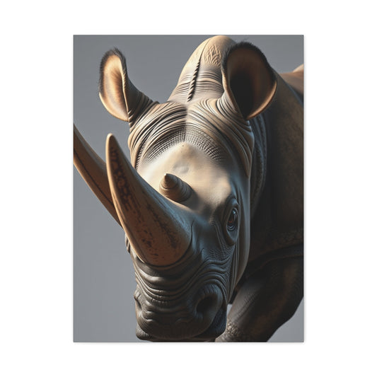 Supreme Rhinoceros Art Beautiful Collection Wall Art & Canvas Print