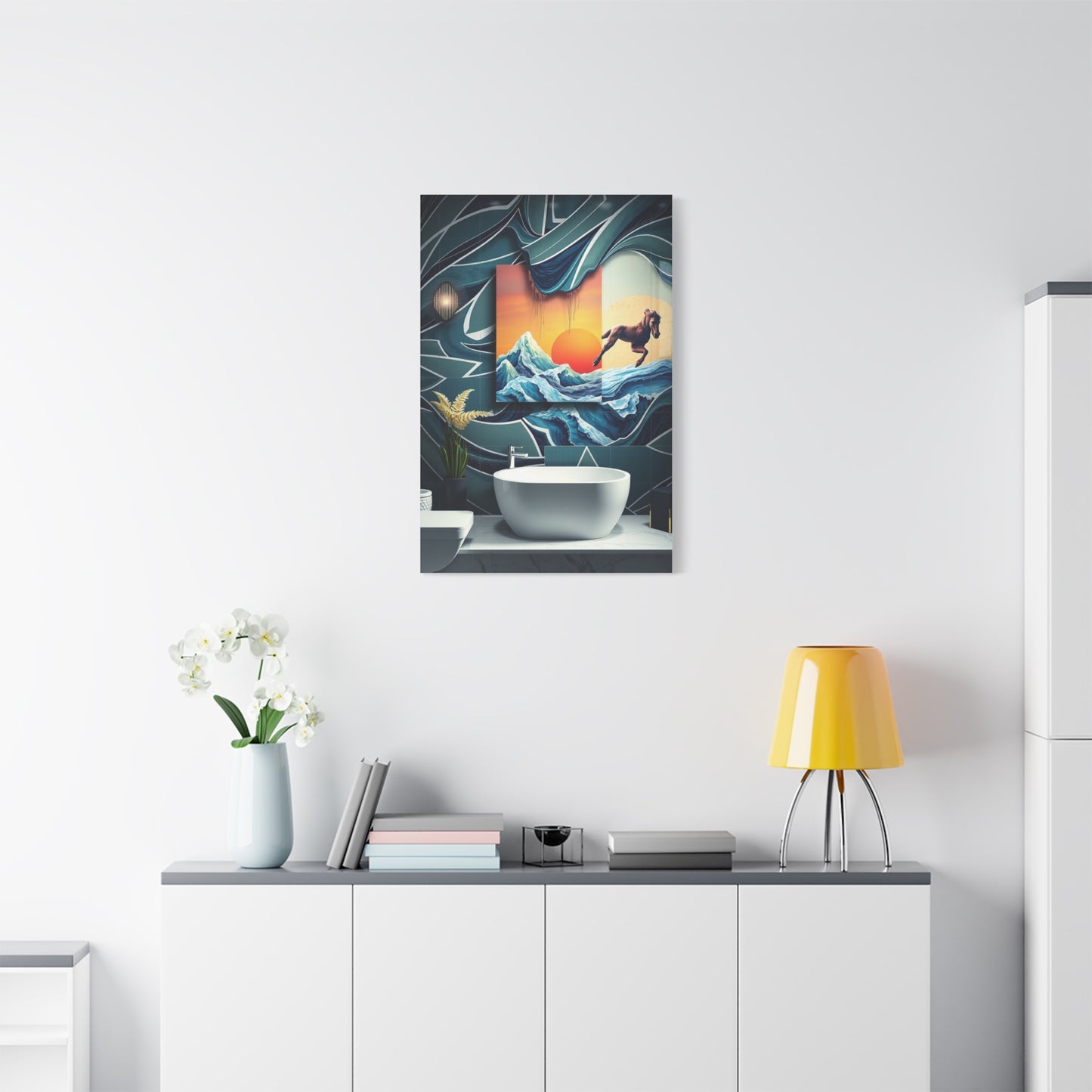 Exquisite Aqua Wall Creations Wall Art & Canvas Print