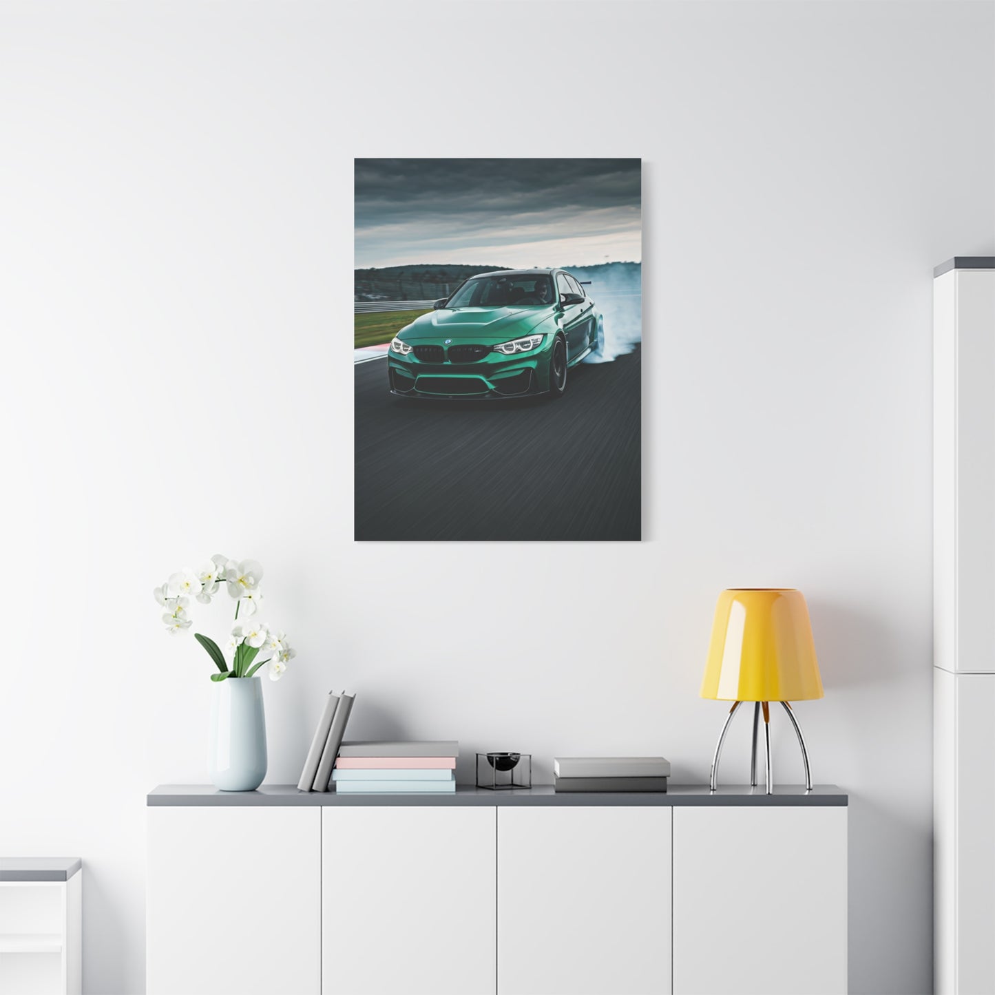 BMW M3 Track Entry Drift Precision Wall Art & Canvas Prints