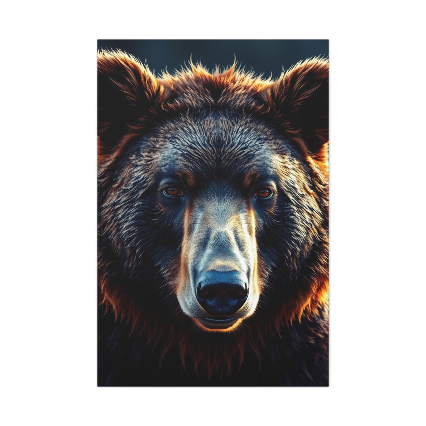 Noble Bruin Wall Masterpiece Wall Art & Canvas Print