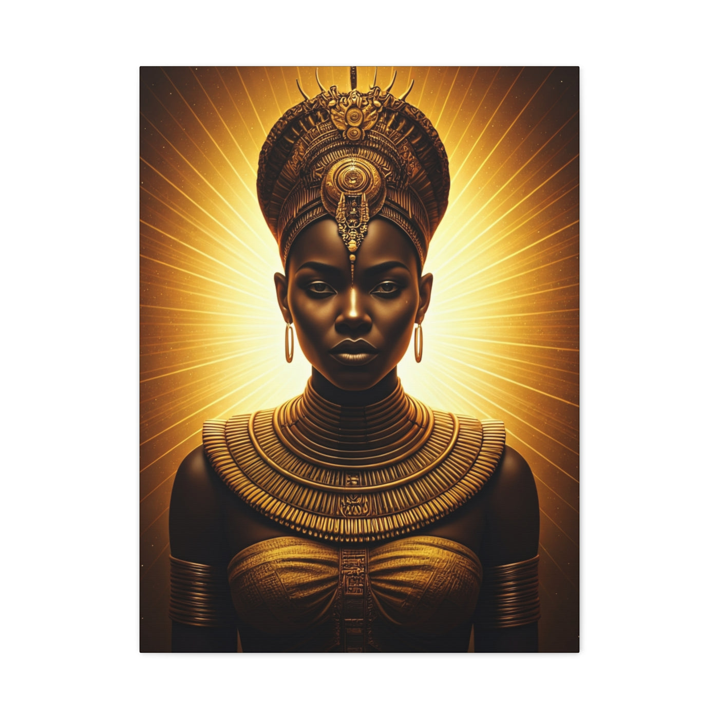 Sun-Crowned Royal Essence Wall Art & Canvas Prints