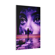 Monumental Purple Gallery Portrait Contemporary Wall Art & Canvas Print