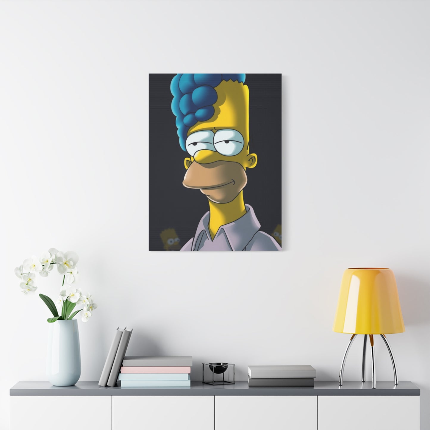 Vision The Simpsons Art Art Wall Art & Canvas Print