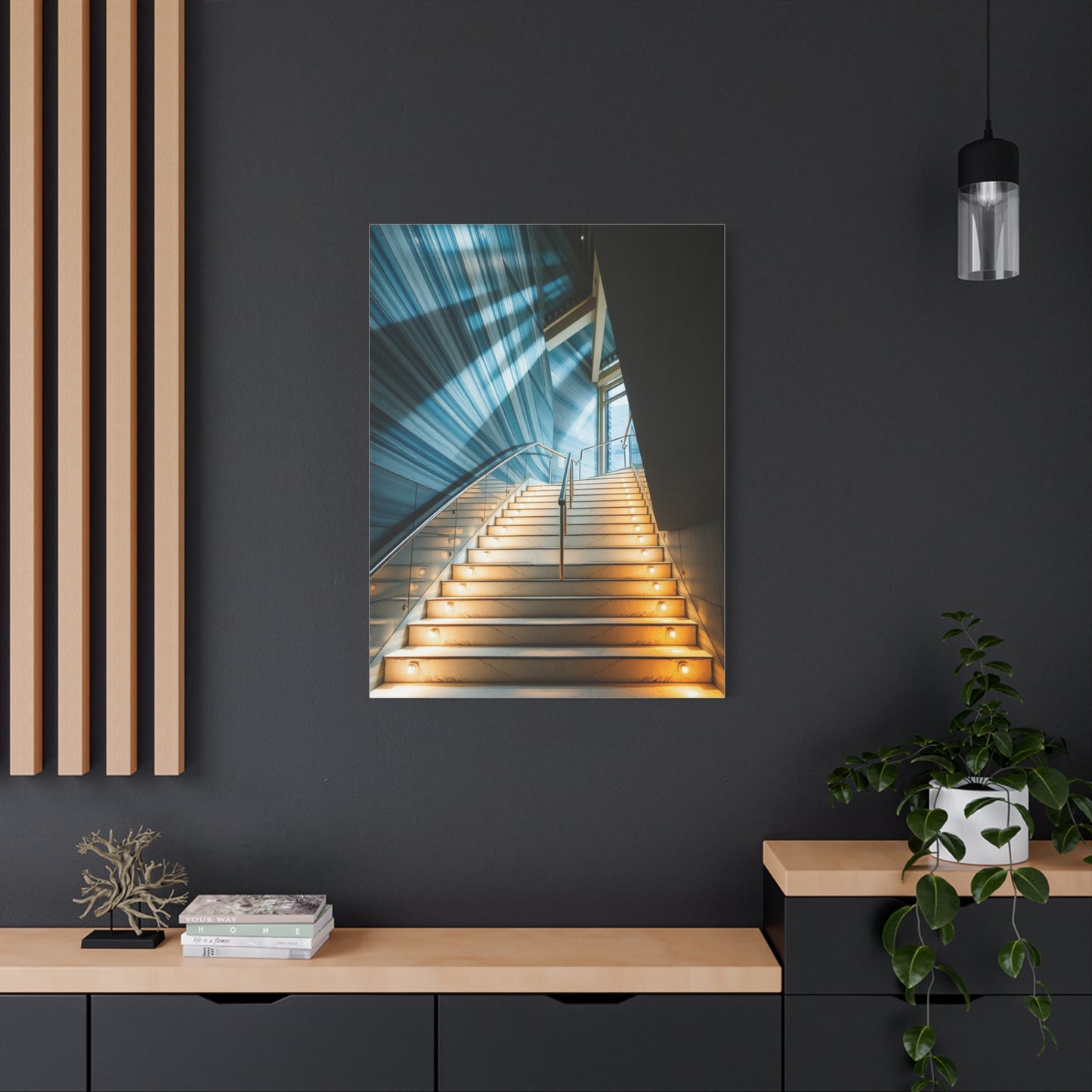 Stair & Staircase Art Canvas Art 4 Wall Art & Canvas Print