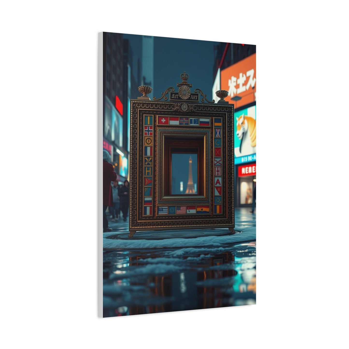 Square Art Supreme Canvas Wall Art & Canvas Print