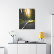 Lamborghini Gallardo Forest Road Charge Wall Art & Canvas Prints