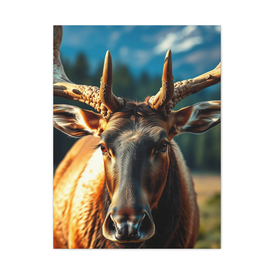 Supreme Elk Art Beautiful Collection Wall Art & Canvas Print