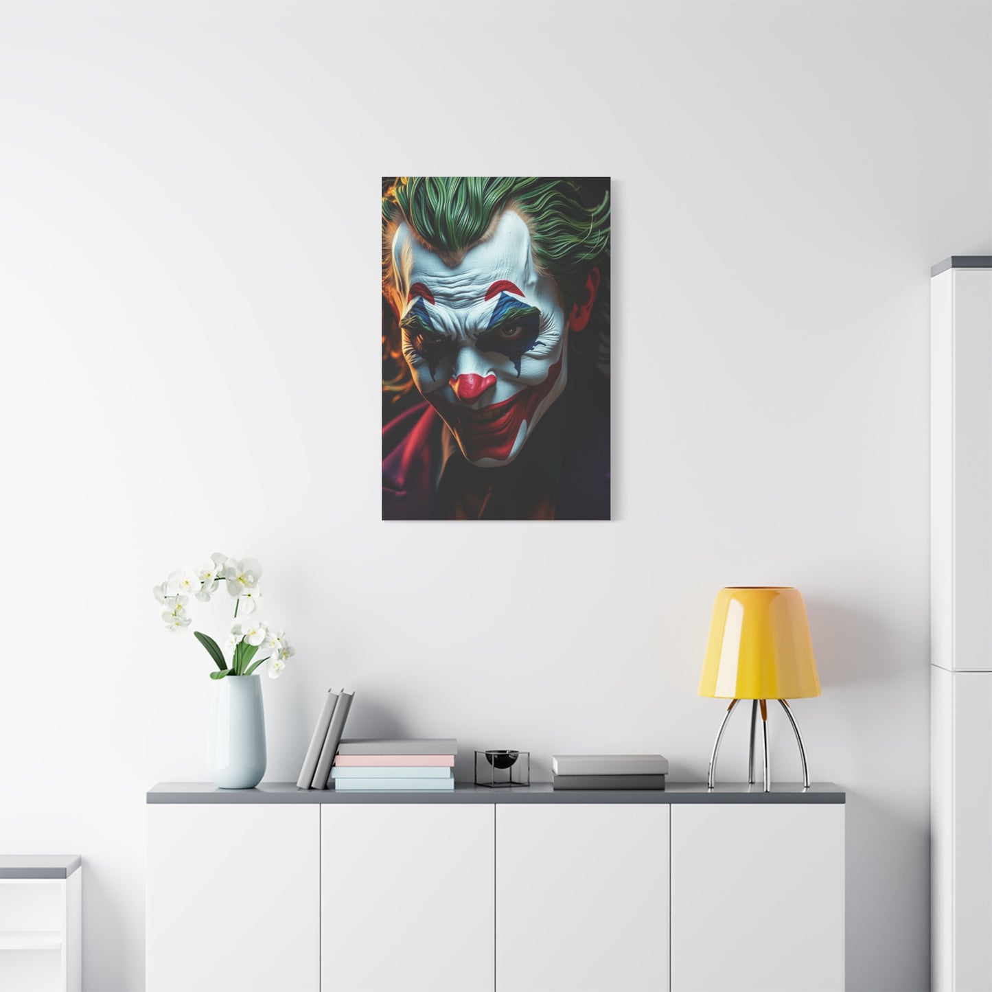 The Joker Art Supreme Canvas Wall Art & Canvas Print