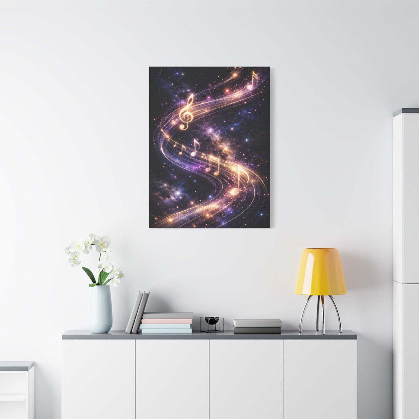 Celestial Symphony Flow Wall Art & Canvas Print