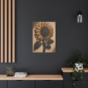 Rustic Iron Sunflower Wall Sculpture Wall Art & Canvas Print