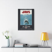 Jaws Movie Poster Wall Art & Canvas Print