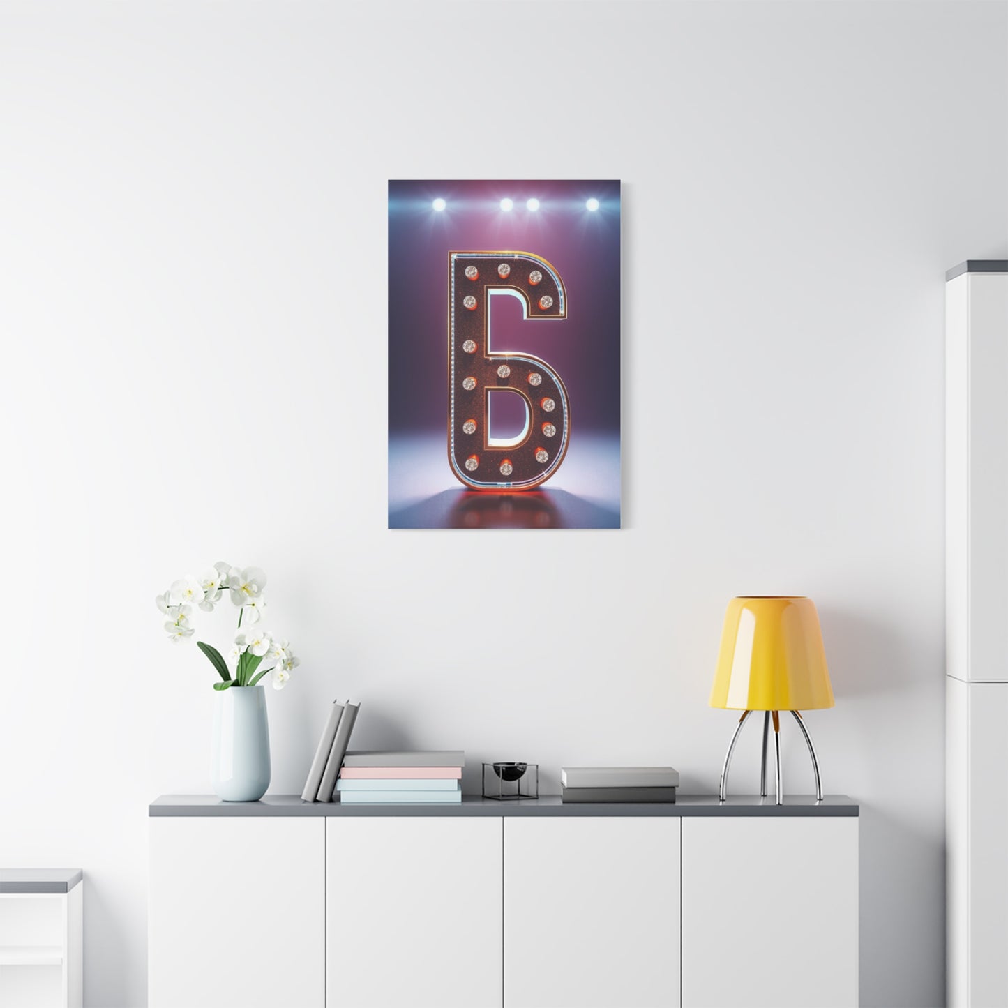 Supreme Alphabet & Letter B Art Collection Wall Art & Canvas Print
