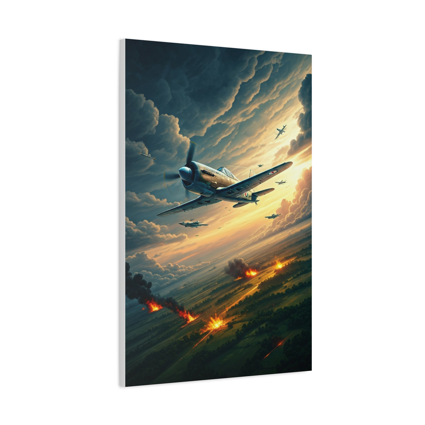 Thunderstorm Flight Vanguard Wall Art & Canvas Prints