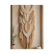 Handwoven Natural Fiber Wall Hanging Wall Art & Canvas Print