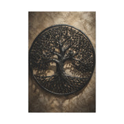 Metal Tree of Life Sculptural Relief Trees Wall Art & Canvas Print