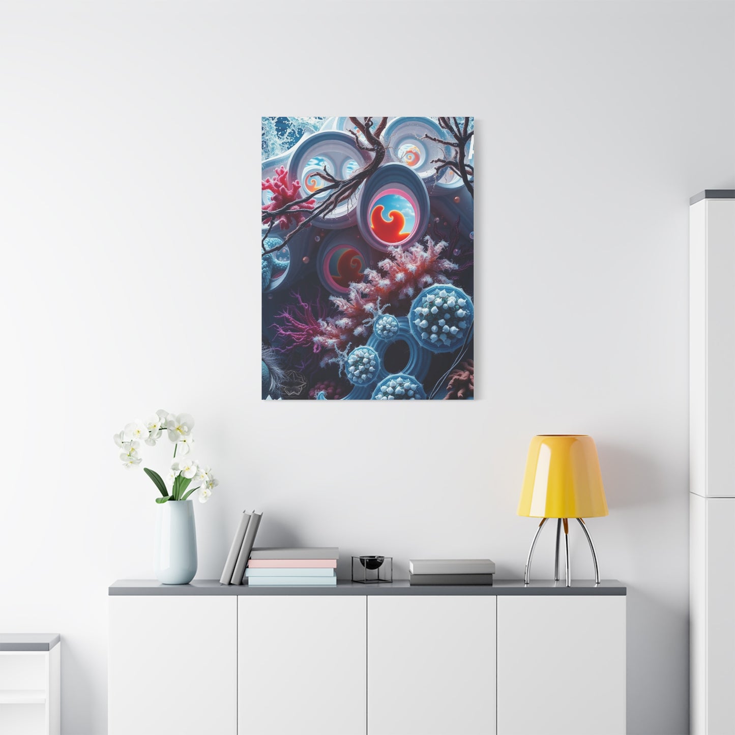 Luminous Lagoon Tableau Wall Art & Canvas Print