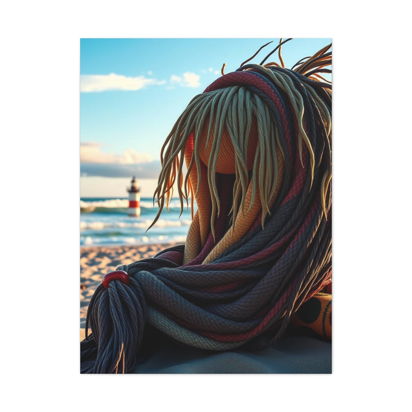 Azure Horizon Canvas Wall Art & Canvas Print