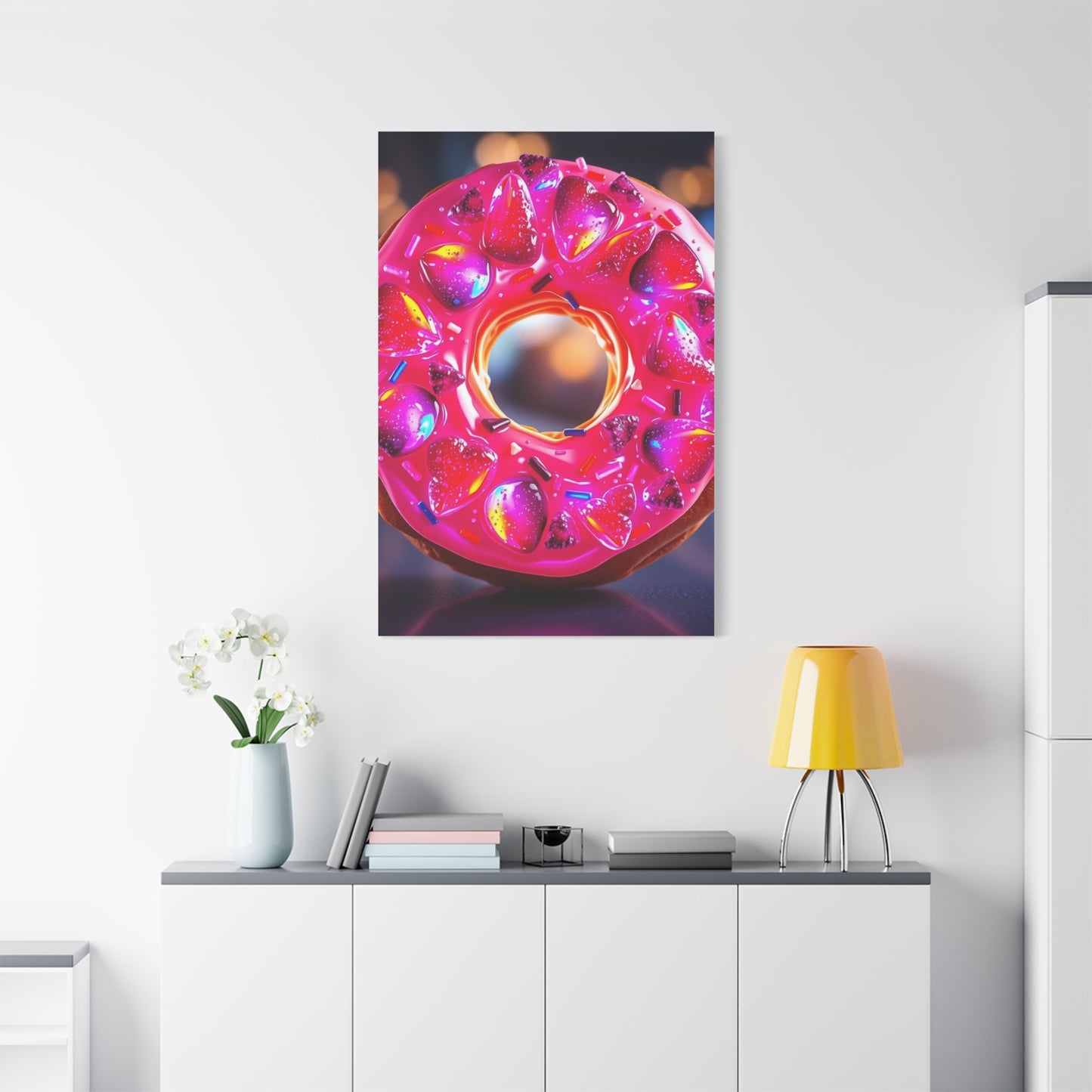 Vision Donut Art Art Wall Art & Canvas Print