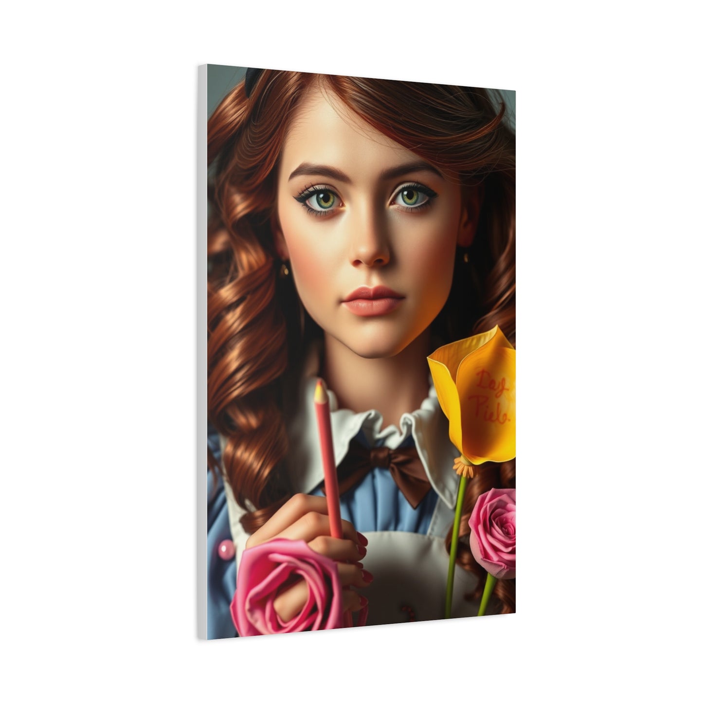 Alice In Wonderland Characters Art Premium Supreme Gallery Wall Art & Canvas Print