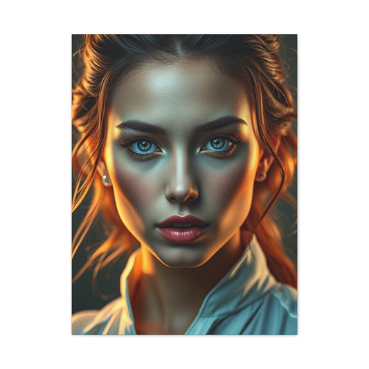 Supreme Female Portrait Art Beautiful Collection Wall Art & Canvas Print
