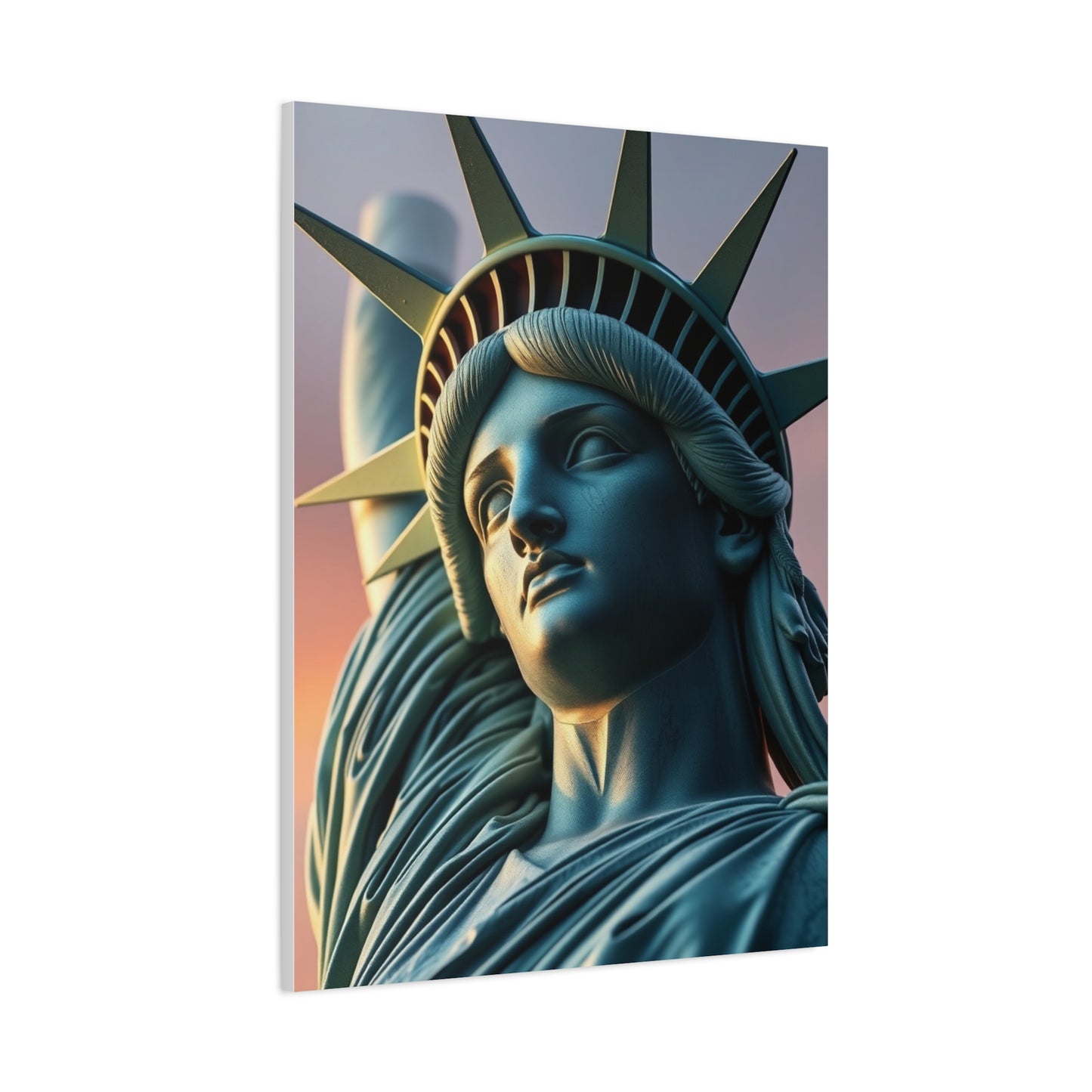 Majestic Freedom Portrait Wall Art & Canvas Print