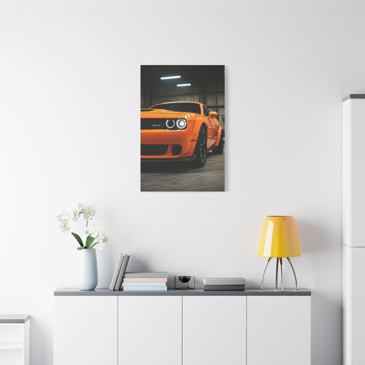 Dodge Challenger SRT Demon Underground Torque Scene Wall Art & Canvas Prints