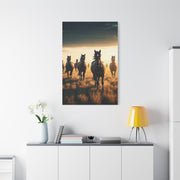 Wild Horses at Dawn Wall Art & Canvas Prints