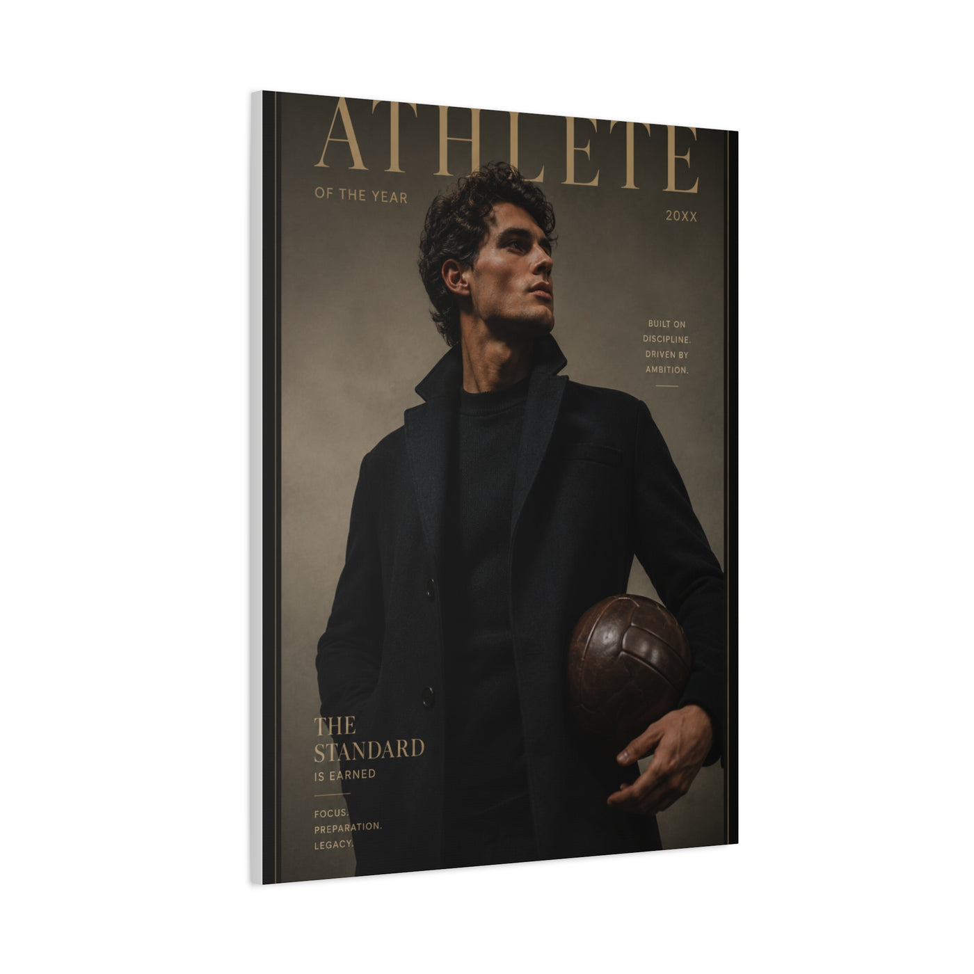 Athlete of the Year Editorial Sports Wall Art & Canvas Print