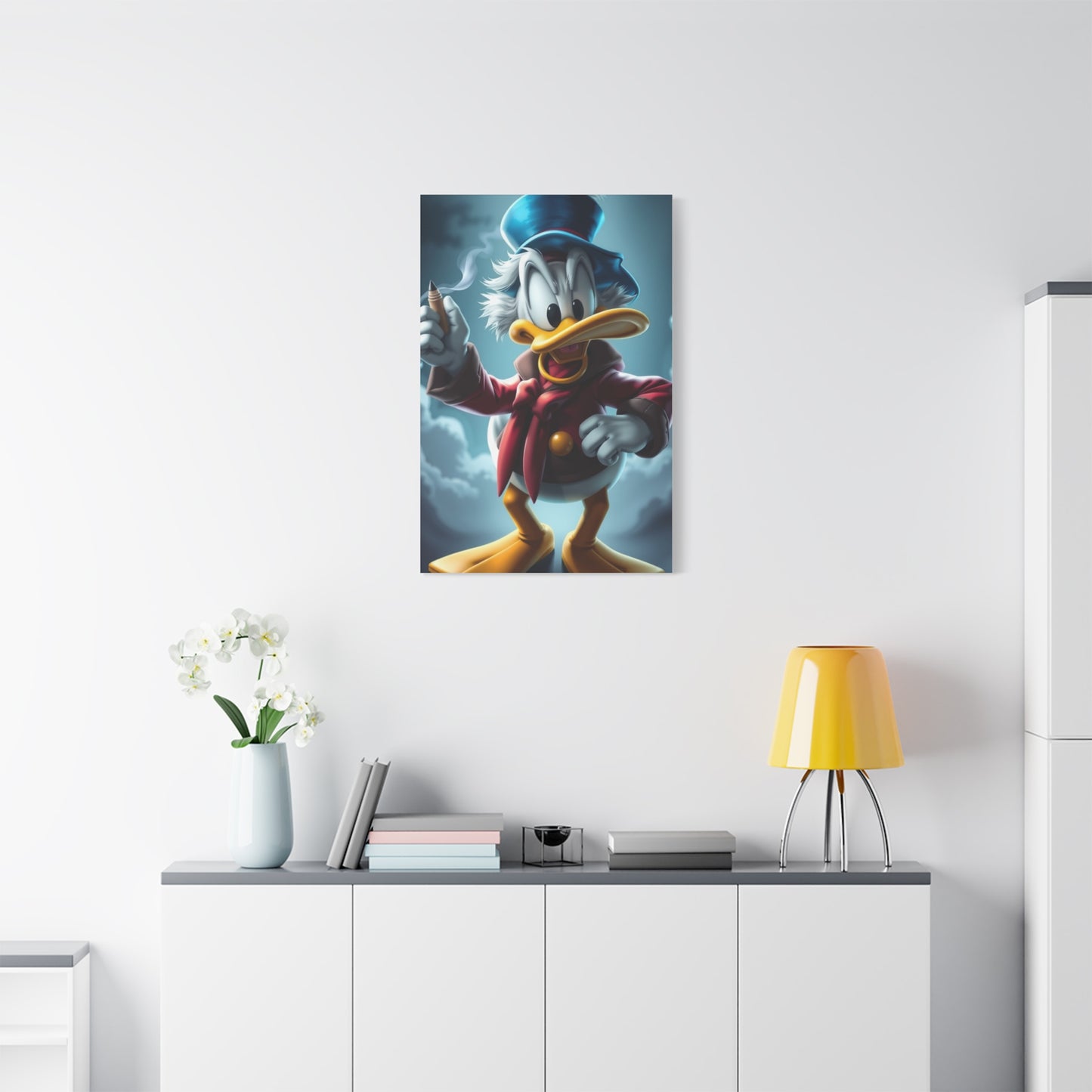 Sumptuous Feathers Canvas Wall Art & Canvas Print