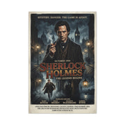 Sherlock Holmes Movie Poster Wall Art & Canvas Print