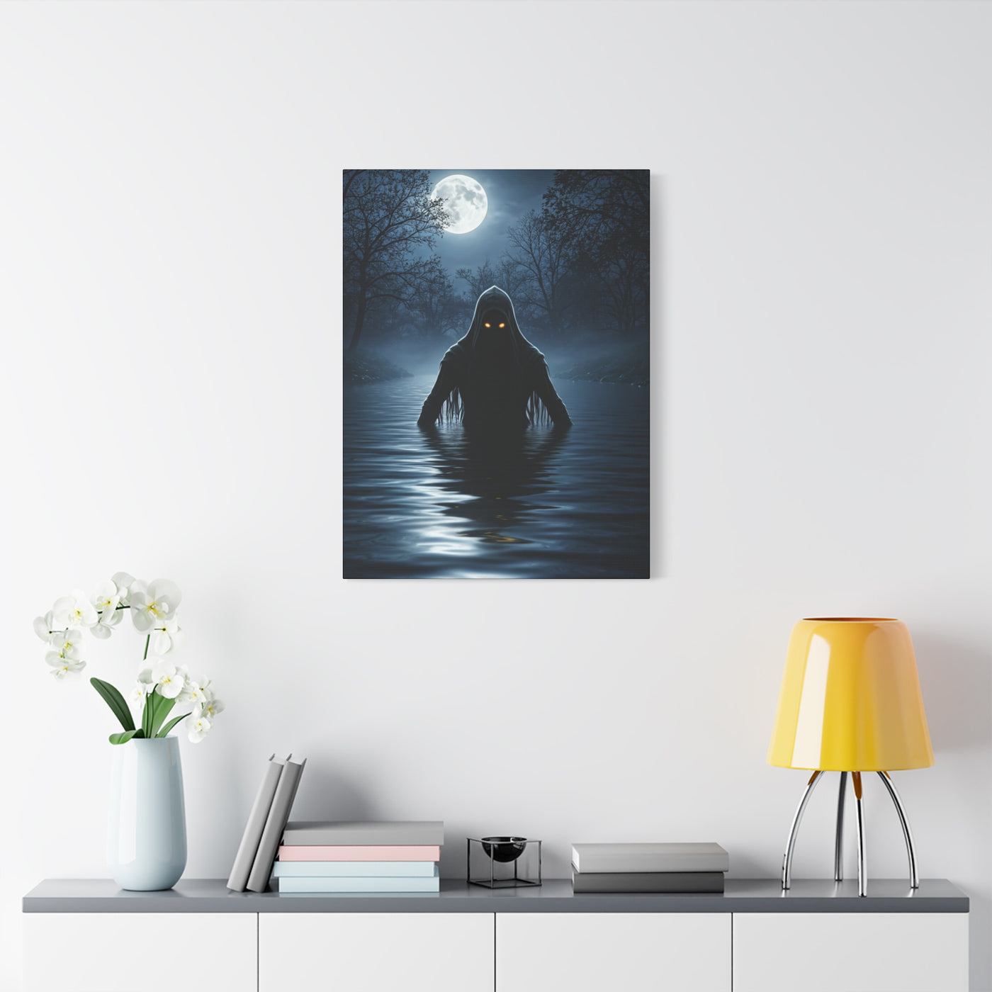 Moonlit Shadow Entity Wall Art & Canvas Prints