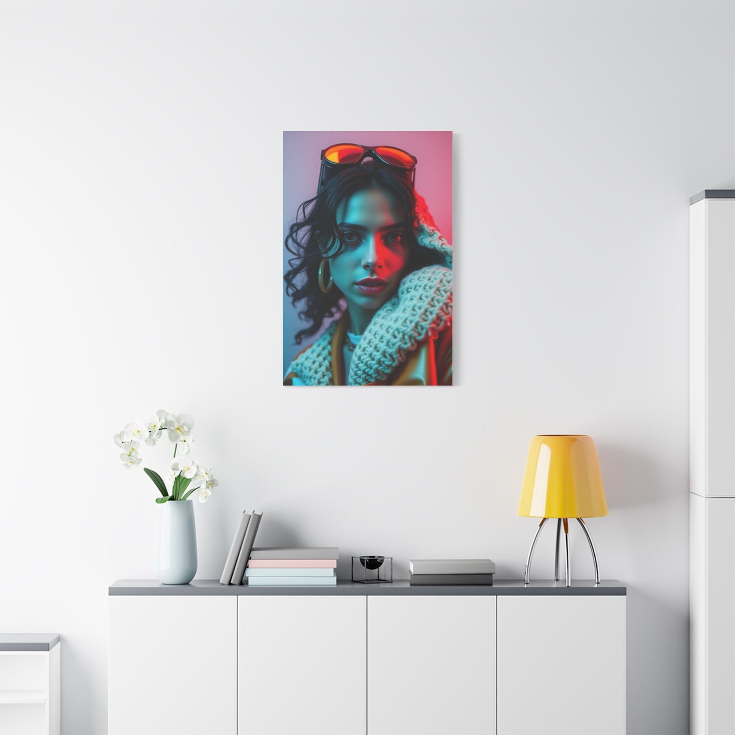 Supreme 70’s Aesthetic Art Canvas Wall Art & Canvas Print
