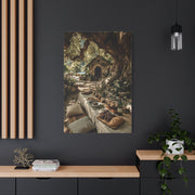 Olive Grove Countryside Lunch Wall Art & Canvas Print