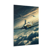 Squadron Flight Over Endless Skies Wall Art & Canvas Prints