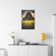 Weathered Barn in Tall Green Fields Wall Art & Canvas Prints
