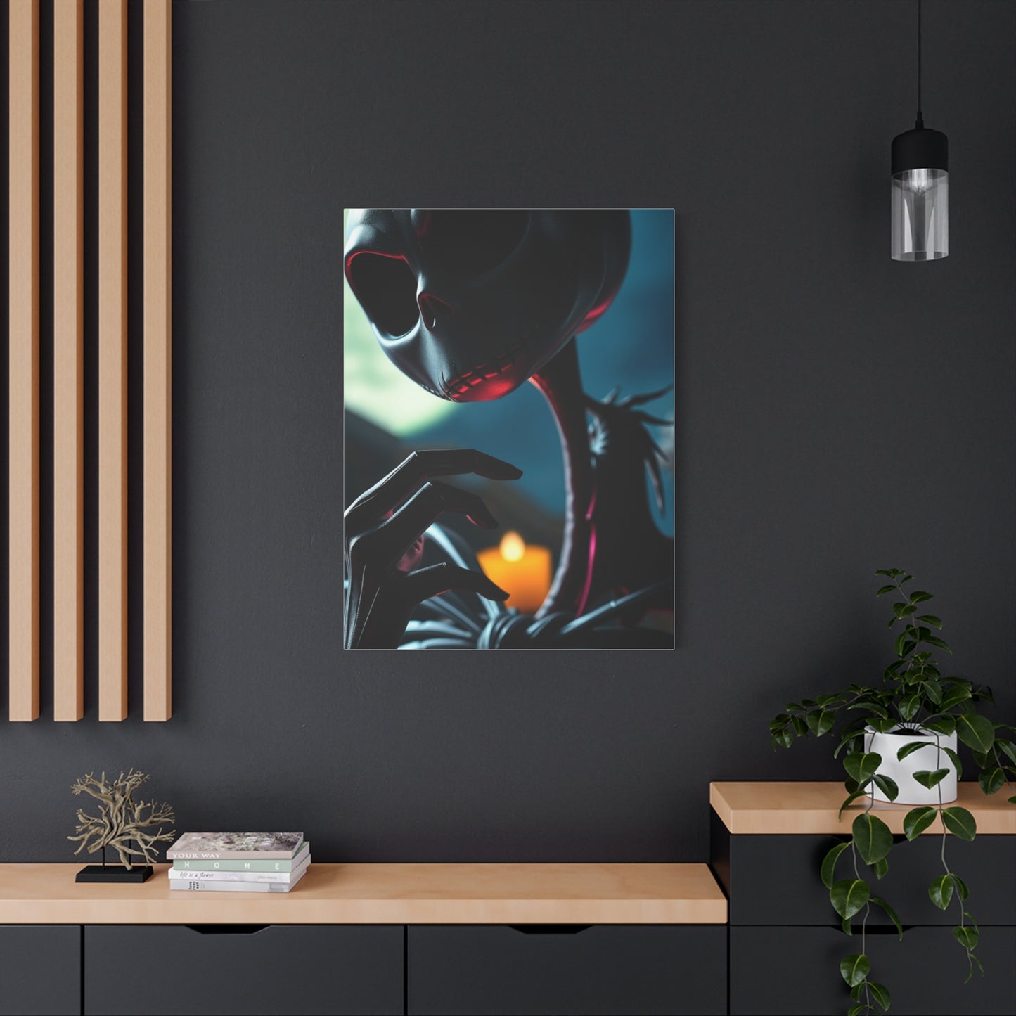 Haunted Elegance Wall Tableau wall art & canvas print