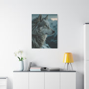 Siberian Husky Winter Ridge Portrait Wall Art & Canvas Print