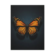 Monarch Butterfly Symmetry Portrait Wall Art & Canvas Prints