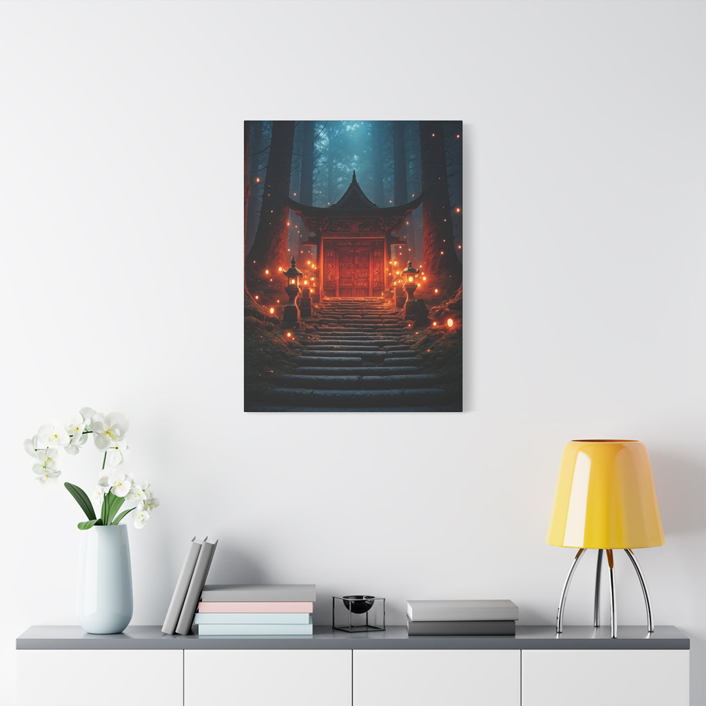 Sacred Temple Pathway Wall Art & Canvas Prints
