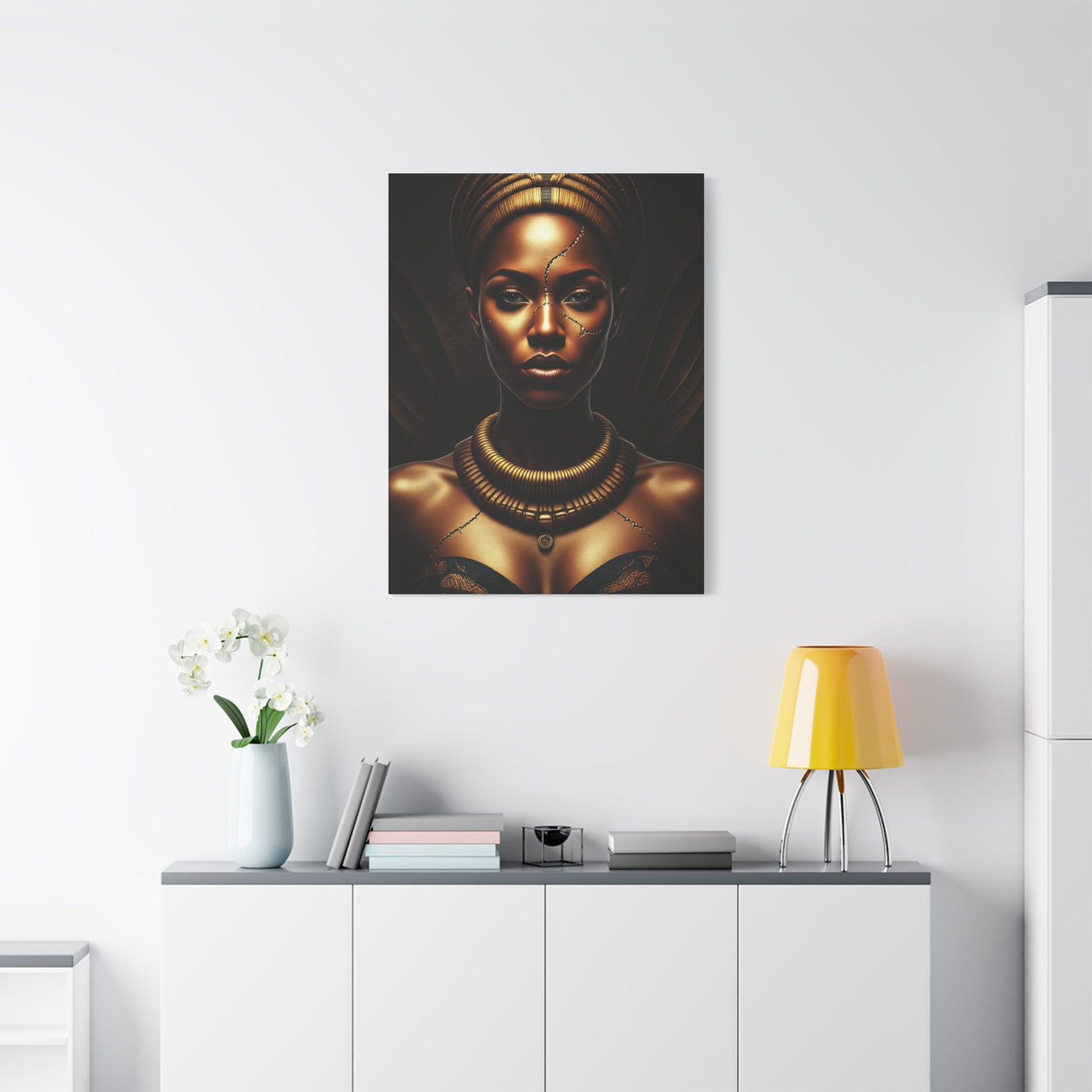 Queen of Midnight Elegance Wall Art & Canvas Prints