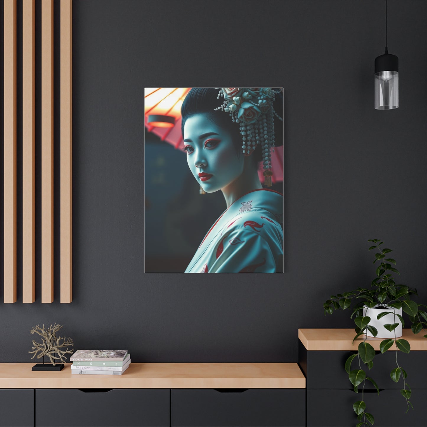 Masterpiece Geisha Art Vision Wall Art & Canvas Print