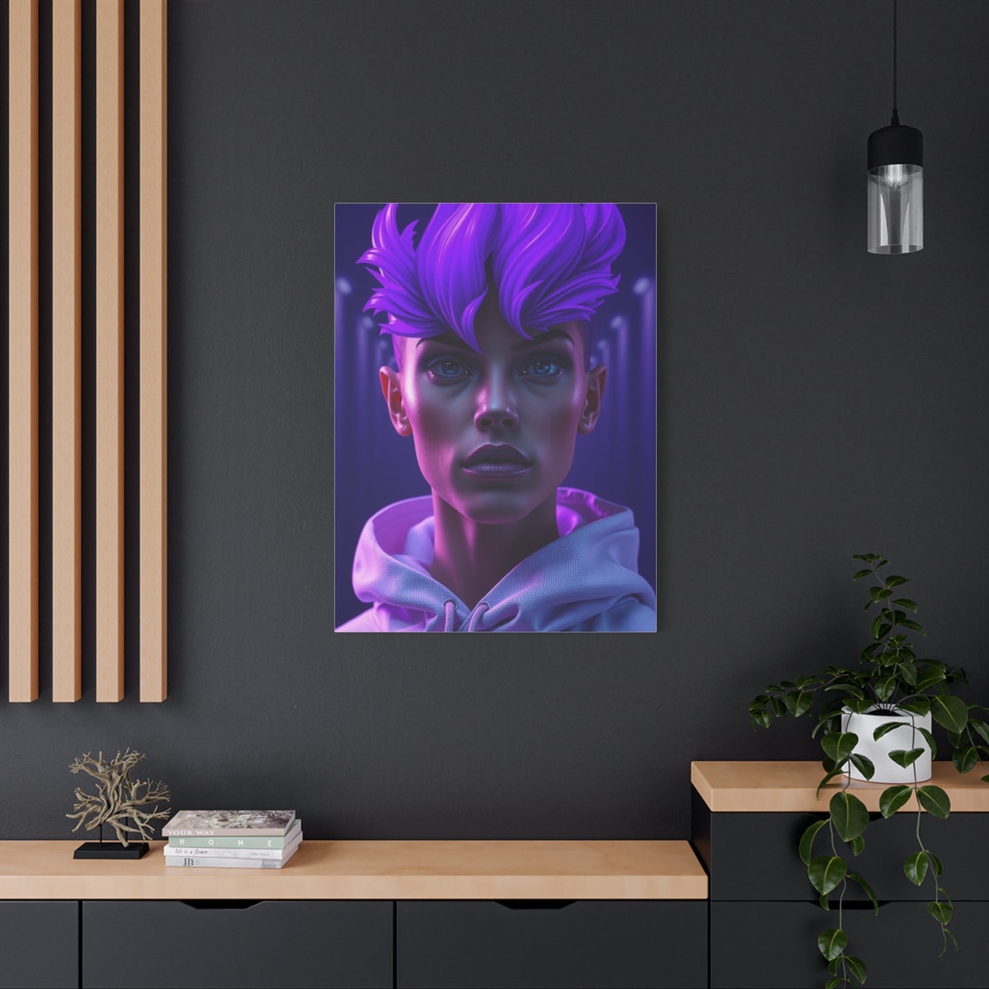 Regal Plum Panorama Wall Art & Canvas Print