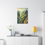 Mountain River Valley Wall Art & Canvas Prints