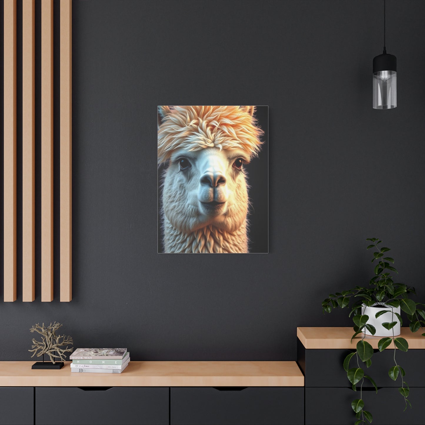 Vision Llama & Alpaca Art Art Wall Art & Canvas Print