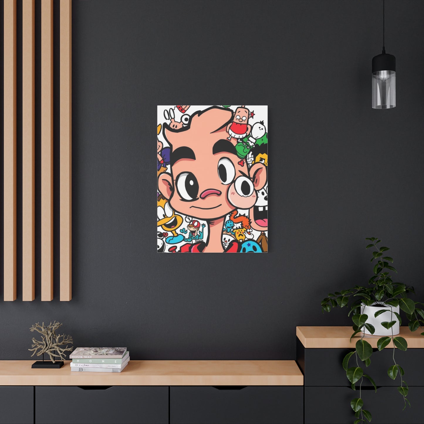 Sumptuous Doodle Tableau Wall Art & Canvas Print