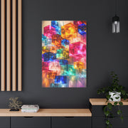 Luminous Acrylic-Glass Cubes Wall Art & Canvas Print