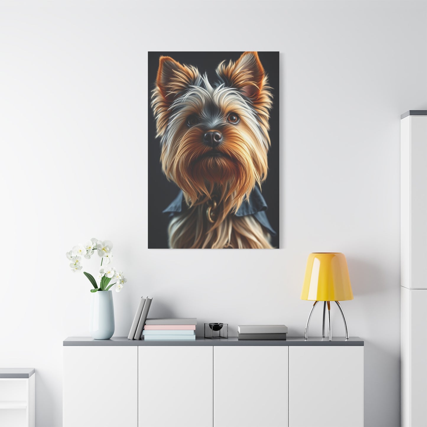Supreme Yorkshire Terrier Art Beautiful Collection Wall Art & Canvas Print